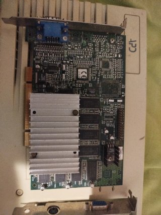 2 Tarjetas Gráficas 3dfx Voodoo 3 3000 AGP y PCI