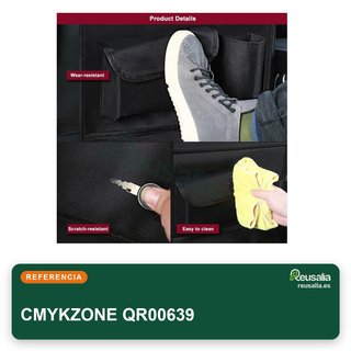 Organizador asiento coche con mesa plegable
