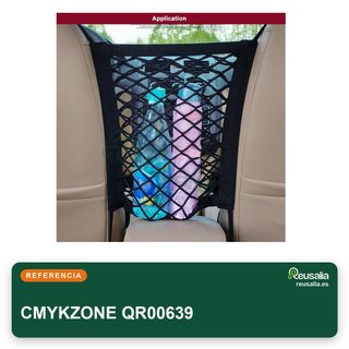 Organizador asiento coche con mesa plegable