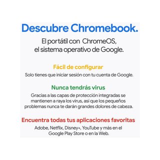 Acer CBOA314 128GB Nero Google Chromebook