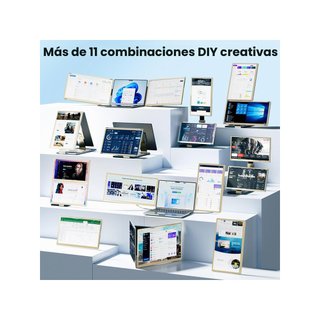 KEFEYA Monitor portátil 15.6” FHD triple
