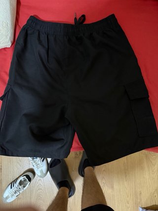 CP Company Pantalones Cargo Negros
