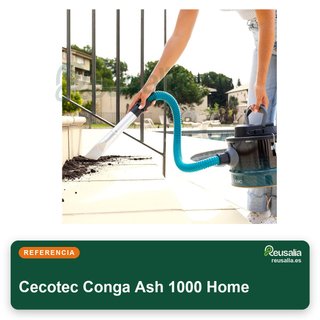 Cecotec Conga Ash 1000 Home aspirador cenizas