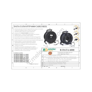 Emelec VíasCom R-DATA-6000/R/050 cable flexible