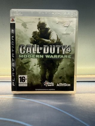 Videojuego de PS3 Call of Duty 4 Modern Warfare, Completo
