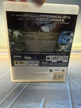 Videojuego de PS3 Call of Duty 4 Modern Warfare, Completo
