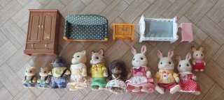 Lote Familia Sylvanian