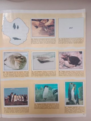 Álbum WWF Animales en Peligro + Cromos