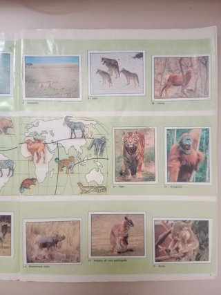 Álbum WWF Animales en Peligro + Cromos