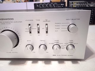 Amplificador Kenwood KA-801 Plata