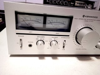 Amplificador Kenwood KA-801 Plata