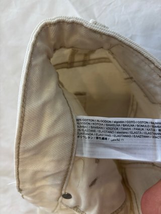 Vaqueros rectos Mango blancos hombre