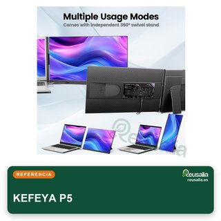 KEFEYA monitor portátil ligero alta resolución