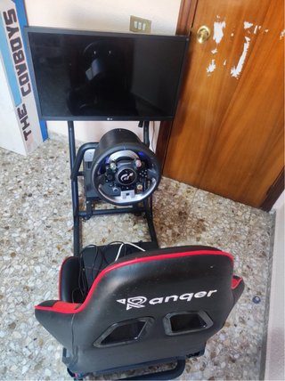 Sim Racing Thrustmaster Completo + Asiento NGCABLE