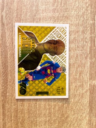 Carta Lamine Yamal Extra Sticker La Liga 26/27