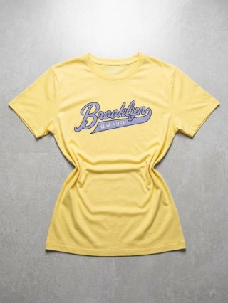 Camiseta Brooklyn New York Amarilla