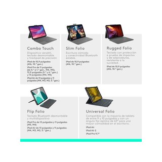 Logitech Combo Touch iPad Air 11"