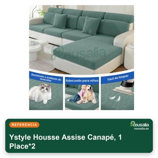 Ystyle funda sofá cojín elástico verde