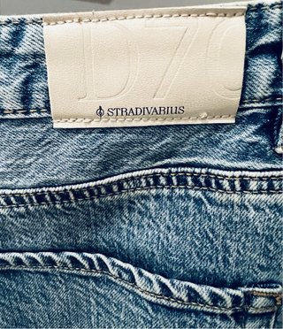 Falda Vaquera Larga Stradivarius