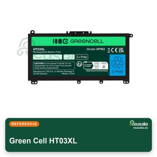 Batería Green Cell HP HT03XL 3400mAh 11.4V
