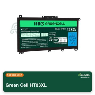 Batería Green Cell HP HT03XL 3400mAh 11.4V