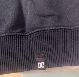 Sudadera DC Shoes gris y azul marino