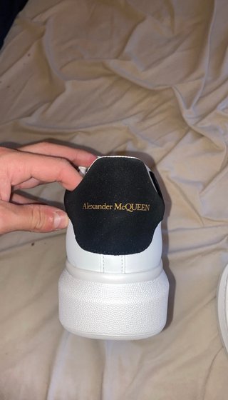 Alexander McQueen Zapatillas Blancas y Negras