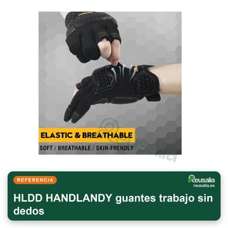 HLDD HANDLANDY guantes trabajo sin dedos