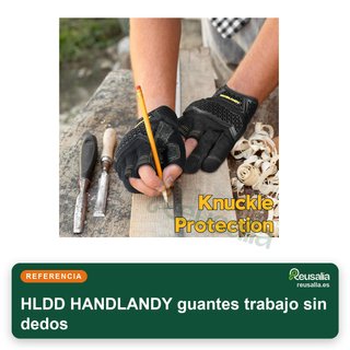 HLDD HANDLANDY guantes trabajo sin dedos