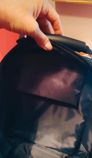 Mochila multiusos Negra Sin Estrenar