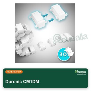 Duronic CM1DM canaleta cables flexible 130cm