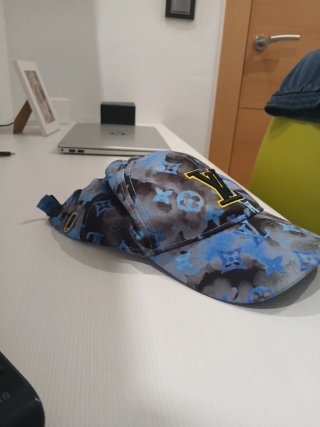 Gorra Louis Vuitton Azul/Gris