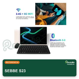 SEBBE S23 256GB Marrone Tablet Android 13
