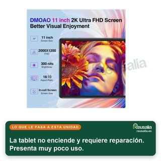 Tablet Android 13 DMOAO 256GB Blu 11 pollici