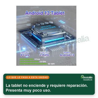 Tablet Android 13 DMOAO 256GB Blu 11 pollici