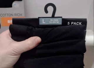 PACK DE 5 SLIPS PRIMARK  REGALO PACK CON 2 MAS
