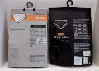 PACK DE 5 SLIPS PRIMARK  REGALO PACK CON 2 MAS