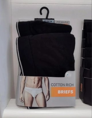 PACK DE 5 SLIPS PRIMARK  REGALO PACK CON 2 MAS
