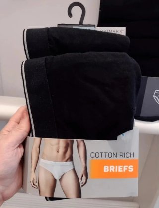 PACK DE 5 SLIPS PRIMARK  REGALO PACK CON 2 MAS