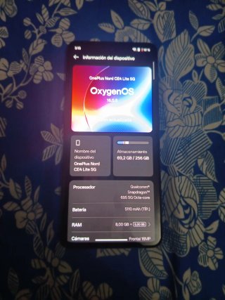 OnePlus Nord CE4 Lite 5G Azul