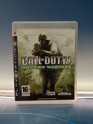 videojuego Call of Duty 4: Modern Warfare Play Station 3 PS3 - Completo en caja original