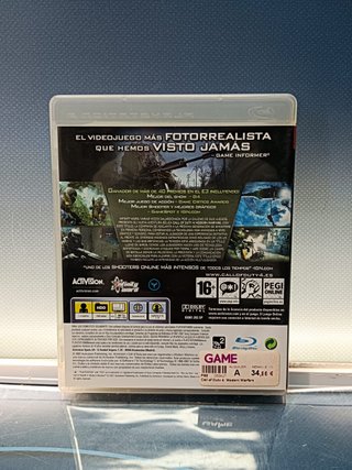 videojuego Call of Duty 4: Modern Warfare Play Station 3 PS3 - Completo en caja original