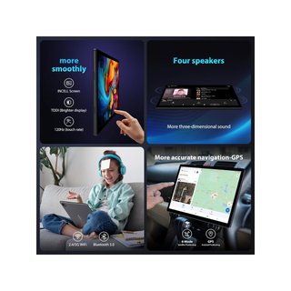 PIXPEAK 256GB Grigio Tablet 13.3" 2K RAM Android