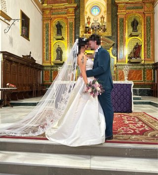 Vestido de Novia Modas  Medidas novia 1,64cm 68kg