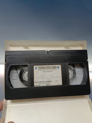 Vhs, Tom y Jerry, festival de diversion, warner, 1993, dificil de encontrar