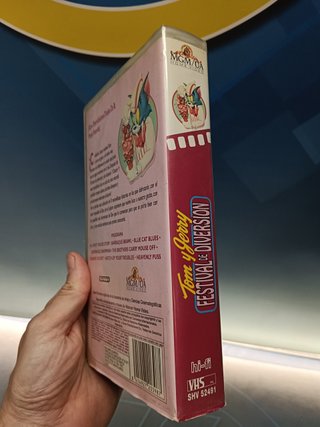 Vhs, Tom y Jerry, festival de diversion, warner, 1993, dificil de encontrar