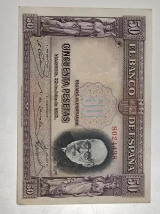 Lote 18 Billetes Españoles Antiguos