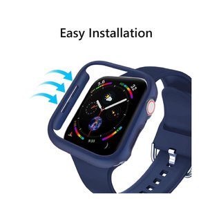 Carcasa rígida roja Apple Watch 40 mm