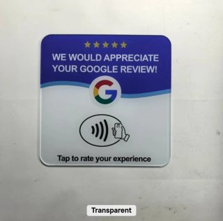 Carte NFC per recensioni Google