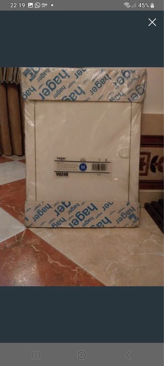 Puerta caja de luz Hager VU240